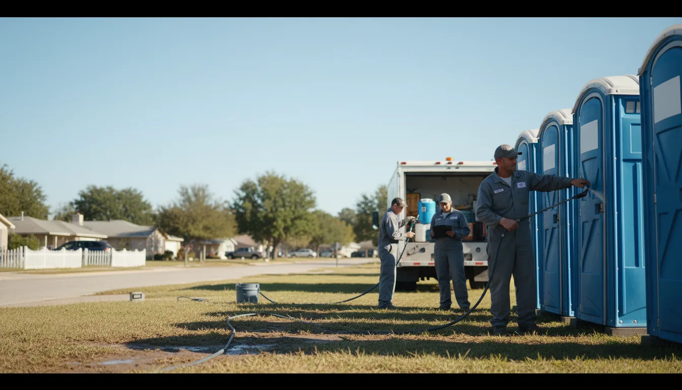 Long-Term Portable Toilet Rental in Riverside, CA near me